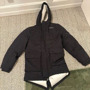 EDDIE BAUER Nordic Strider II Insulated Jacket - Girls'- Black Sz L 14/16